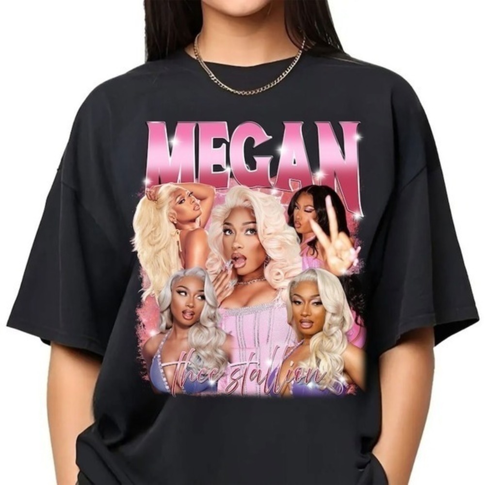 Megan Thee Stallion Shirt Megan Thee Stallion 90S Classic Retro Unisex Tshirt